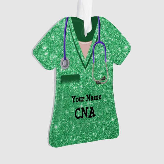 Aangepaste CNA-verpleegkundige arts arts Ornament (voorkant)