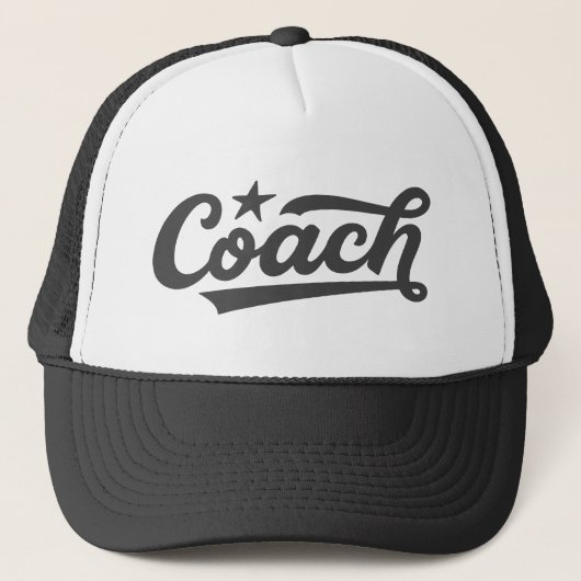 Aangepaste Coach Trucker Hoed – Persoonlijk Teamlo Pet (Voorkant)