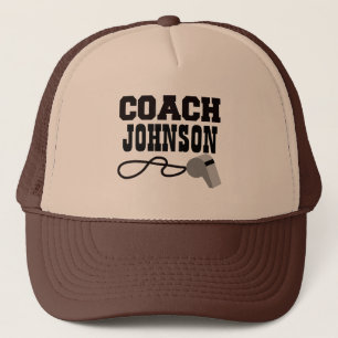 Aangepaste Coach Whistle Trucker Hat Trucker Pet
