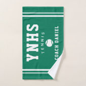 Aangepaste Coachdroger – Persoonlijk Tennis Team C Handdoek (Handdoek)