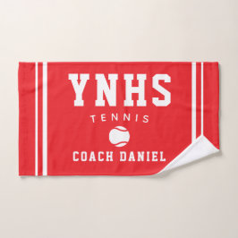Aangepaste Coachdroger – Persoonlijk Tennis Team C Handdoek
