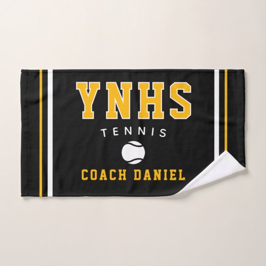 Aangepaste Coachdroger – Persoonlijk Tennis Team C Handdoek (Handdoek)