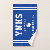 Aangepaste Coachdroger – Persoonlijk Tennis Team C Handdoek (Handdoek)