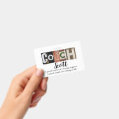 Aangepaste coachnaam badge (Handheld)