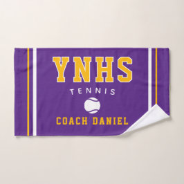 Aangepaste Coacht Handdoek – Persoonlijk Tennis Te