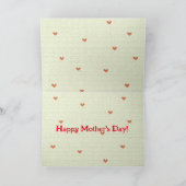 Aangepaste Cockapoo Moeder Hond Beste Crazy Dog La Bedankkaart (Binnen)