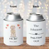 Aangepaste Cockapoo Pet Wedding Koelbox Blikjeskoeler
