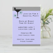 Aangepaste cocktailparty uitnodigingen (Staand voorkant)