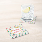 Aangepaste cocktails uit de middelbare eeuw Oranje Kartonnen Onderzetters (Insitu)