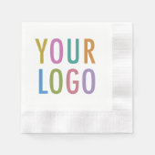 Aangepaste cocktailservetten met Logo Bulk Gedrukt Servet (Voorkant)