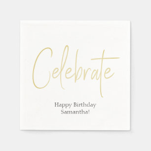 Aangepaste cocktailservetten servet