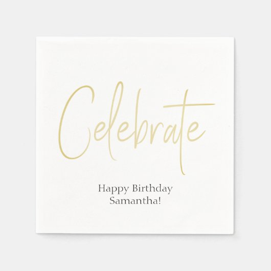 Aangepaste cocktailservetten servet (Voorkant)