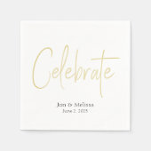 Aangepaste cocktailservetten servet (Voorkant)