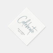 Aangepaste cocktailservetten servet (Hoek)