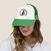 Aangepaste Cocky Golfer Pet - Funny Golf Trucker H (In situ)