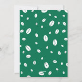 Aangepaste Coffee Gift Card Houder Feestdagenkaart (Achterkant)
