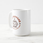Aangepaste Coffee Shop Café Koffiebar Koffiemok (Voorkant links)