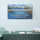 Aangepaste Coffee Shop Reclamebanner Spandoek (Beurs)