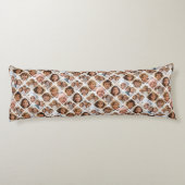 Aangepaste Collage 12 Foto - All Over Pattern Lichaamskussen (Achterkant)