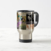 Aangepaste Collage 6 Foto's, speciaal gepersonalis Reisbeker (Voorkant rechts)