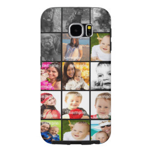 Aangepaste Collage Creëer Uw Eigen Samsung Galaxy S6 Hoesje