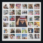Aangepaste Collage Imitatie Canvas Print<br><div class="desc">33 Fotosjabloon Gepersonaliseerde op maat gemaakte Collage faux canvas muurkunst van Ricaso - perfecte aandenken - verander de achtergrondkleur door te klikken op "verder aanpassen"</div>
