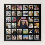 Aangepaste Collage Legpuzzel<br><div class="desc">33 Foto Sjabloon Aangepaste aanpasbare aanmaakpuzzel voor collage uit Ricaso - perfecte hoepnaam - verander de achtergrondkleur door op "verder aanpassen" te klikken</div>