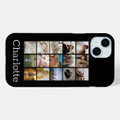 Aangepaste Collage maakt uw eigen unieke Case-Mate iPhone Case (Achterkant (horizontaal))