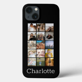 Aangepaste Collage maakt uw eigen unieke iPhone 15 Mini Hoesje