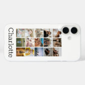 Aangepaste Collage maakt uw eigen unieke Case-Mate iPhone Case (Achterkant (horizontaal))