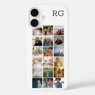 Aangepaste Collage maakt uw eigen unieke iPhone 16 Hoesje