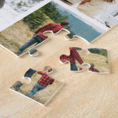 Aangepaste collage met 28 foto's legpuzzel (Zijkant)