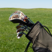 Aangepaste collage van 6 foto's  golfheadcover (Insitu)