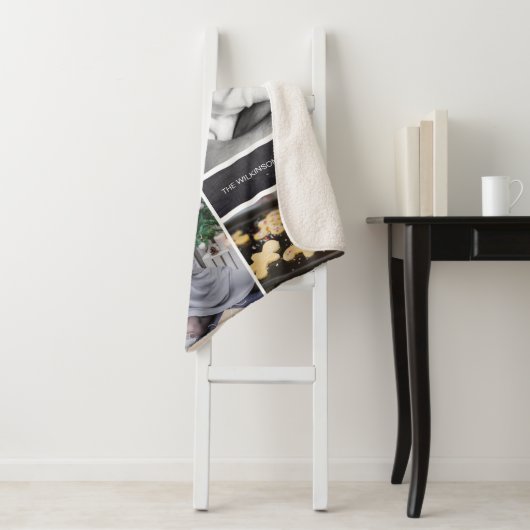 Aangepaste Collectie foto's Sherpa Deken (In situ)