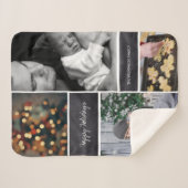 Aangepaste Collectie foto's Sherpa Deken (Voorkant (horizontaal))