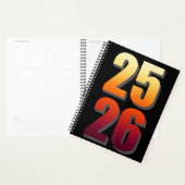 Aangepaste College Semester rode persoonlijke plan Planner (Display)