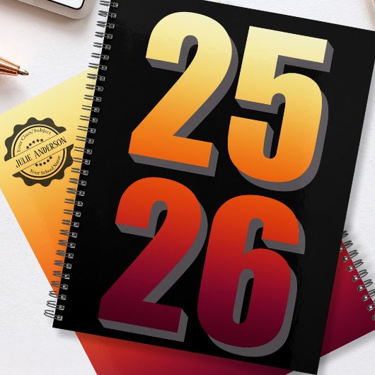 Aangepaste College Semester rode persoonlijke plan Planner
