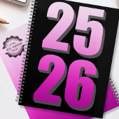 Aangepaste College Semester Roze Persoonlijke Plan Planner