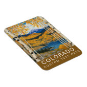 Aangepaste Colorado Aspens Bergen Herfst Magneet (Rechterzijde)