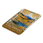 Aangepaste Colorado Aspens Bergen Herfst Magneet (Linkerzijde)