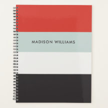 Aangepaste Colorblock Horizontale Monogram