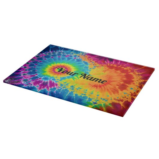 Aangepaste Colorburst Board glazen snijplank (Hoek)