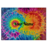 Aangepaste Colorburst Board glazen snijplank (Voorkant)