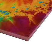Aangepaste Colorburst Board glazen snijplank (Hoek)