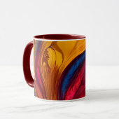 Aangepaste Combo Marble Mok (Voorkant links)