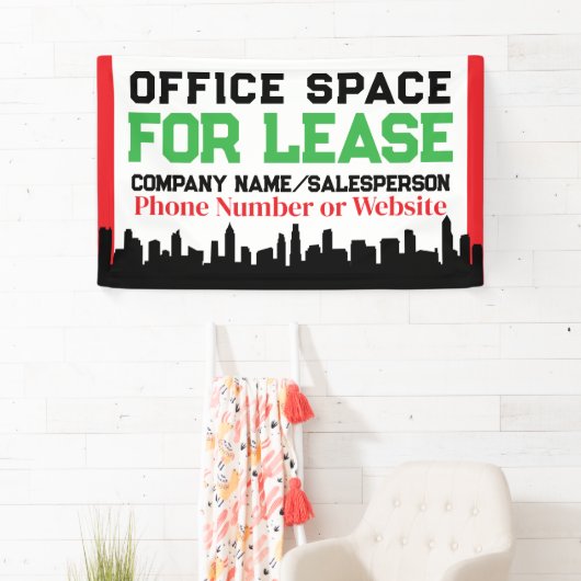 Aangepaste commerciële Kantoor-ruimte voor leasebe Spandoek (Insitu)