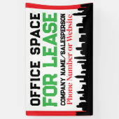 Aangepaste commerciële Kantoor-ruimte voor leasebe Spandoek (Verticaal)