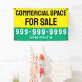 Aangepaste commerciële ruimte te huur Professional Spandoek (Insitu)