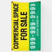 Aangepaste commerciële ruimte te huur Professional Spandoek (Verticaal)