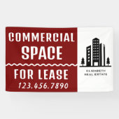 Aangepaste Commerciële Ruimte voor Lease Professio Spandoek (Horizontaal)